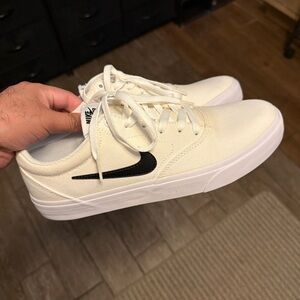 Nike Off-White and Black Casual Shoes